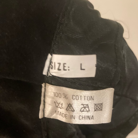 Velvet vintage style hat black/colourful soft and warm - Picture 10 of 10